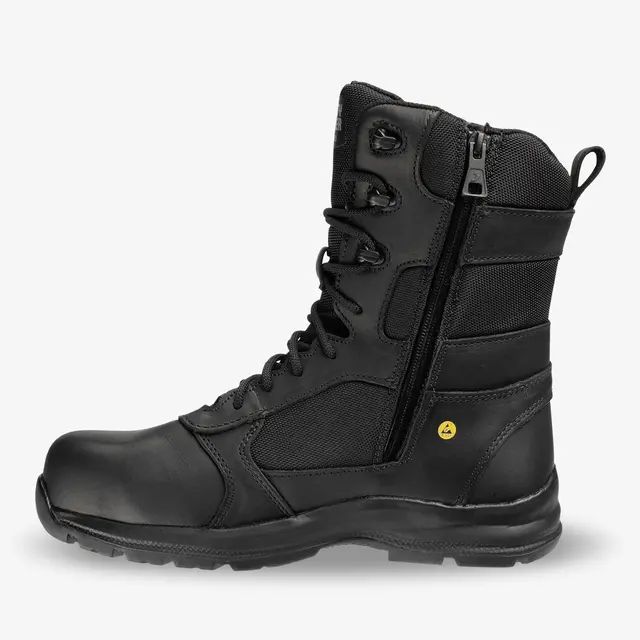 Safety Jogger - Shark 8" Side-Zip Tactical Boots (Composite Toe)