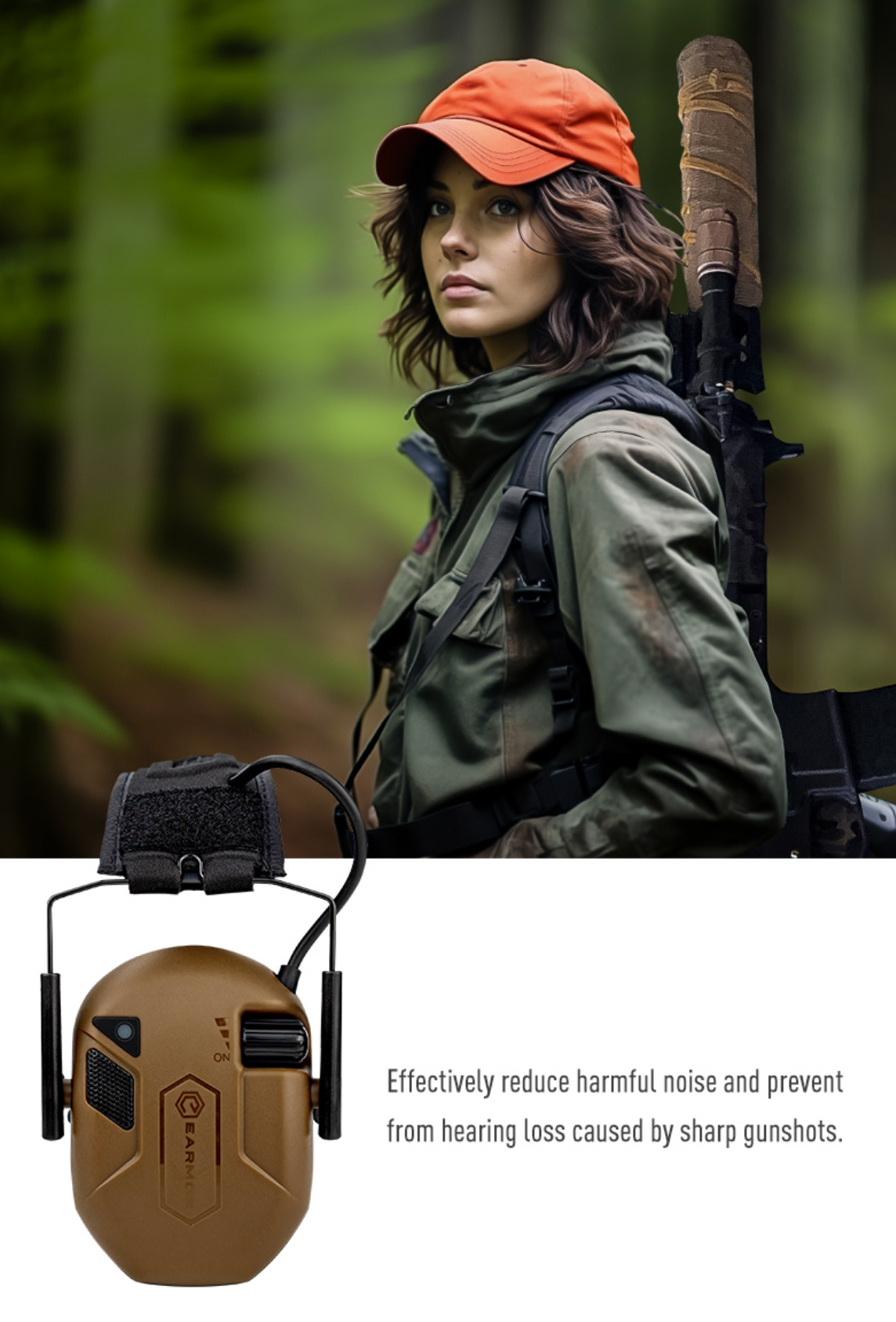 Opsmen - Earmor M300A/T Electronic Shooting Earmuff 