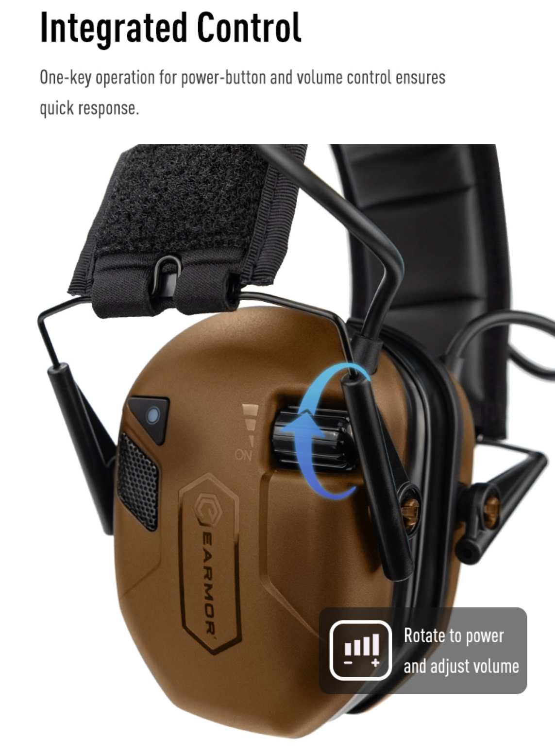 Opsmen - Earmor M300A/T Electronic Shooting Earmuff 