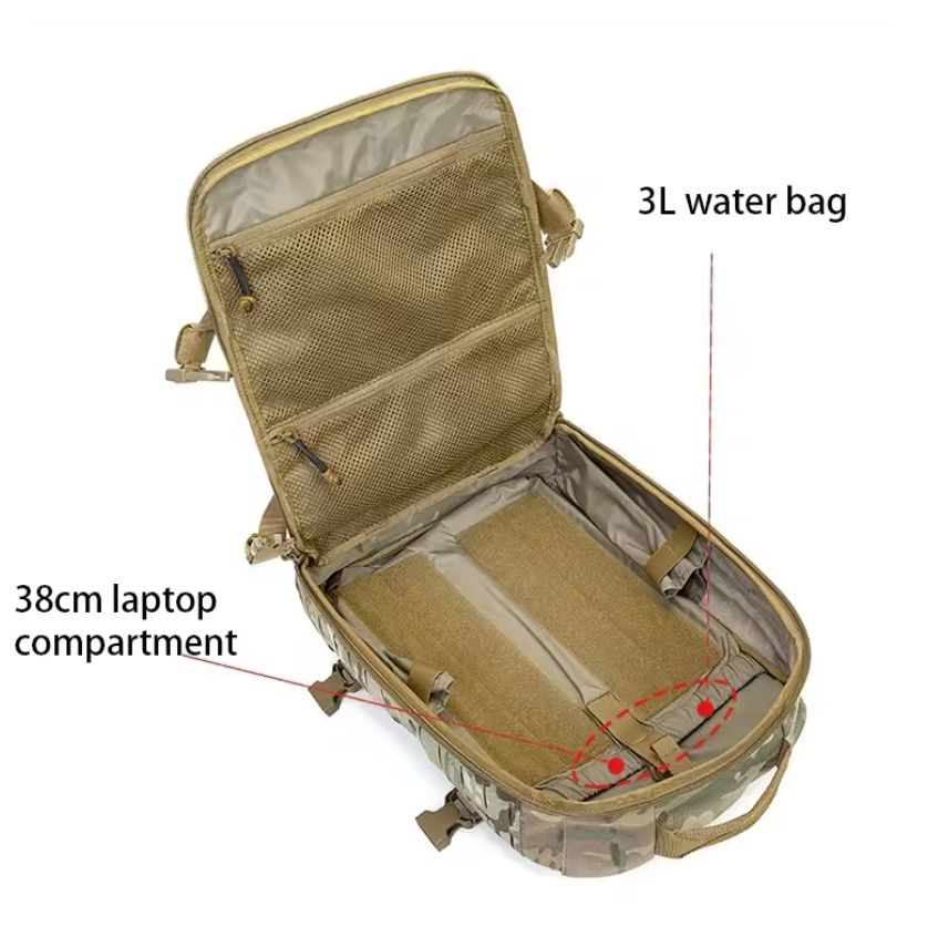 Black Stealth – SOF Assault Backpack 4