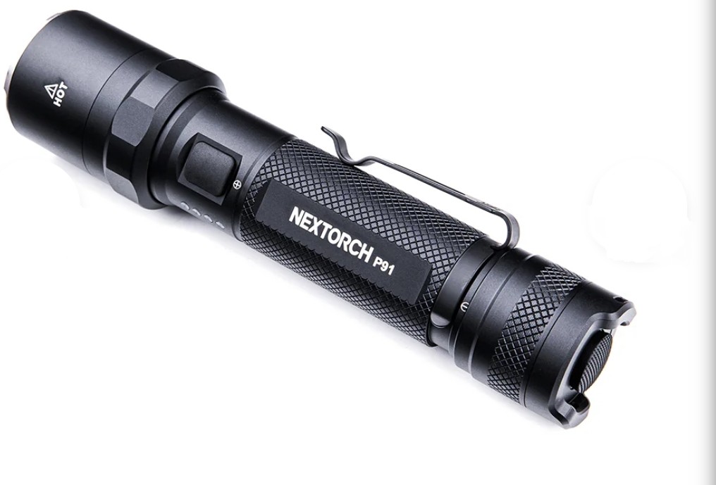 NEXTORCH P91 Ultra bright rechargeable tactical flashlight 
