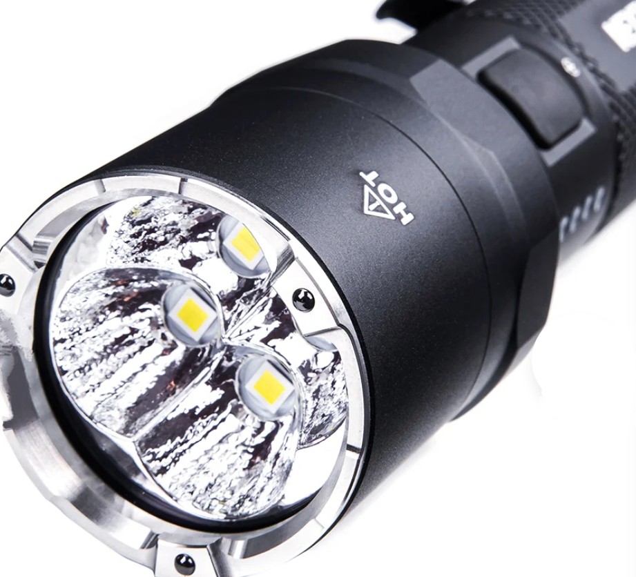 NEXTORCH P91 Ultra bright rechargeable tactical flashlight 
