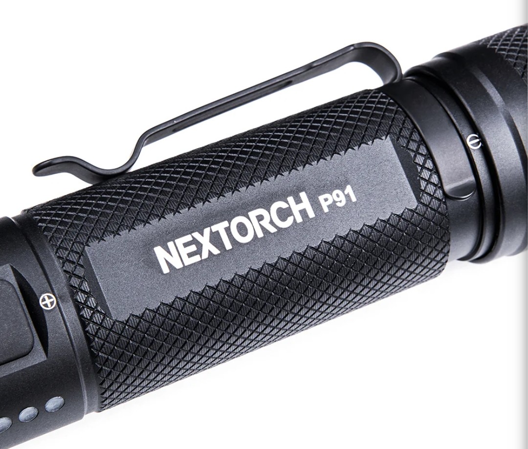 NEXTORCH P91 Ultra bright rechargeable tactical flashlight 