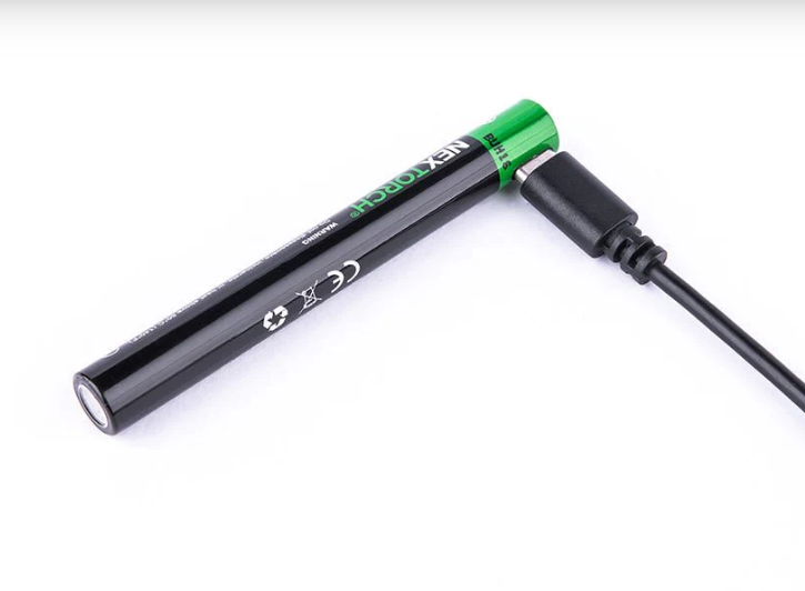 NEXTORCH 10880 650mAh Li-ion Battery | USB-C Rechargeable