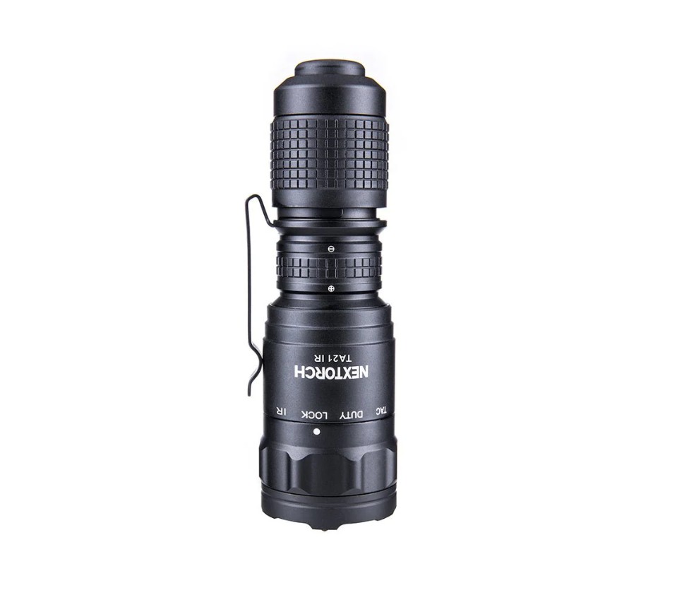 Nextorch - TA21IR - 1300 Lumens Dual light source EDC Tactical flashlight 