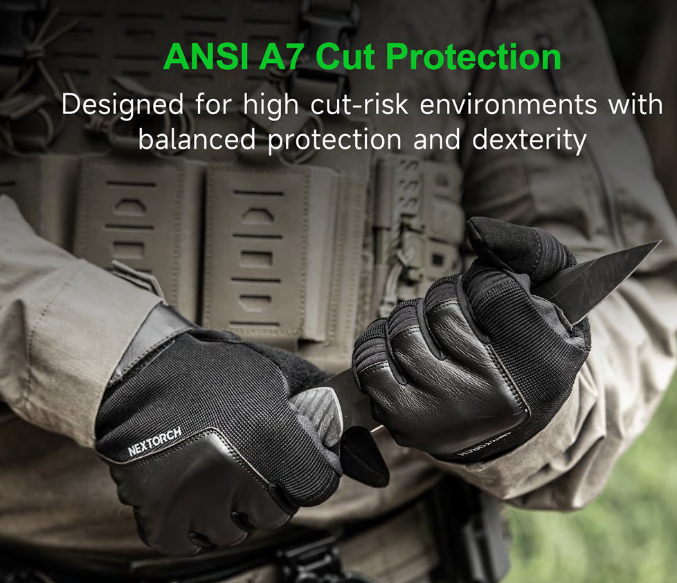 NEXTORCH - Edge Guard Cut-Resistant Tactical Gloves