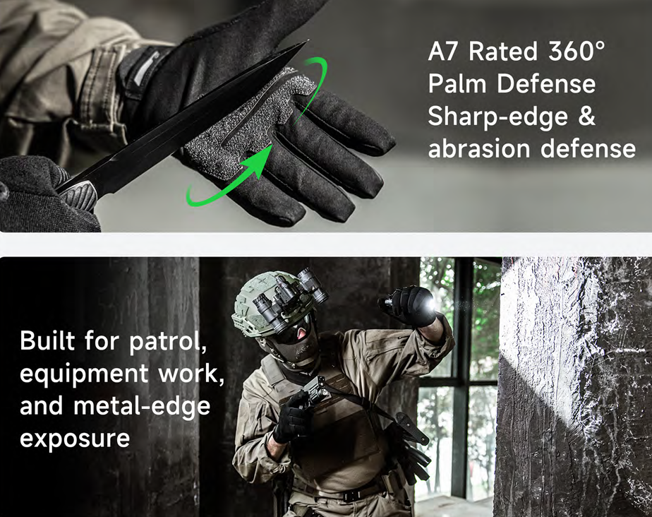 NEXTORCH - Edge Guard Cut-Resistant Tactical Gloves