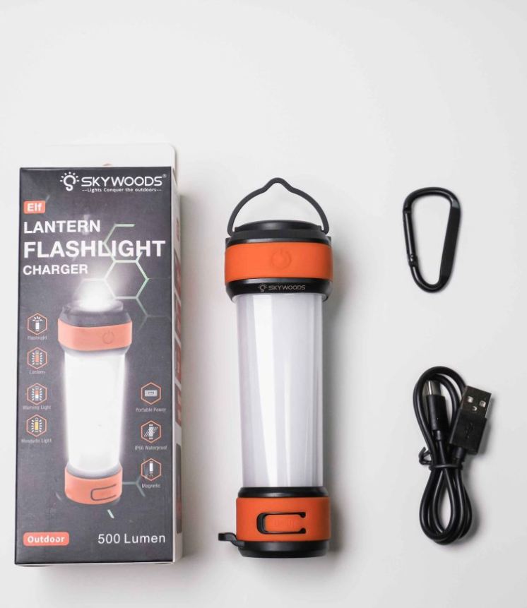 Skywoods - Outdoor Lantern Light + Flashlight (L70931)