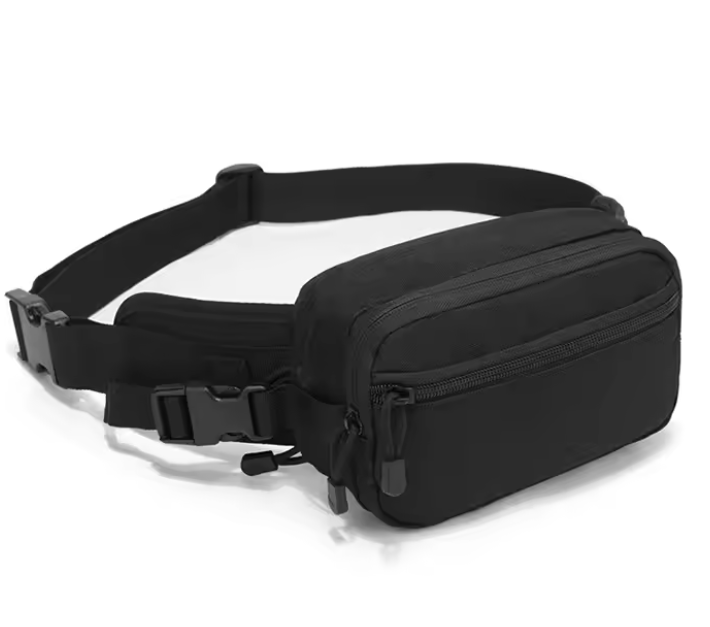 Black Stealth - Low Profile Concealed Carry Waist Pouch