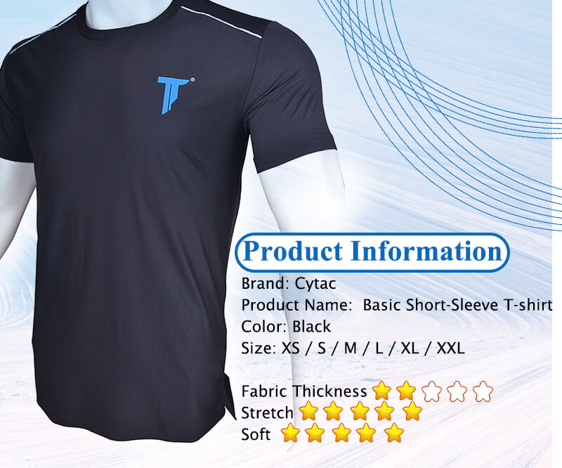 Cytac - CY-M-TS Basic Short-Sleeve T-shirt