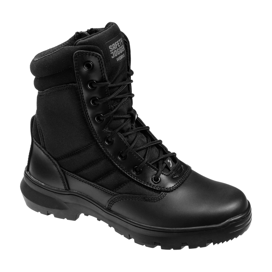 Safety Jogger - Tatic 8" Side Zip Tactical Boots