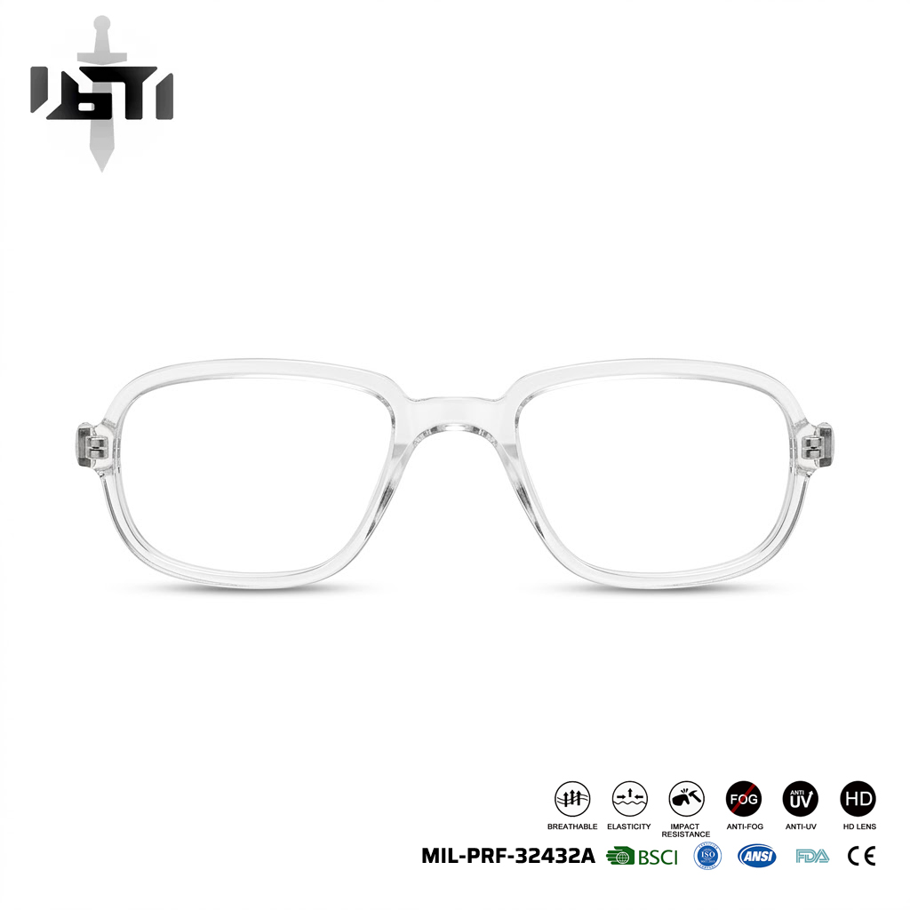 Black Stealth - Ballistic Shooting / Operations Safety Glasses (Asian Fit) GEN 2