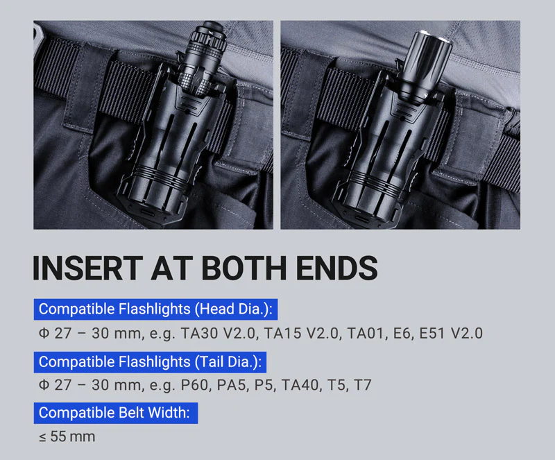 Nextorch - V61 Quick-Draw Flashlight Holder