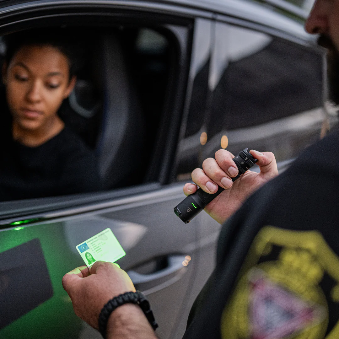 Ledlenser TAC7R Professional Tactical Flashlight | 3200 Lumens RGB Mode Select & IP68 Waterproof