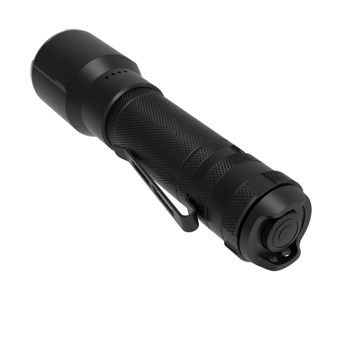 Ledlenser - TT3R Professional Tactical Flashlight | 1900 Lumens Dual-Beam with Red & Blue Light