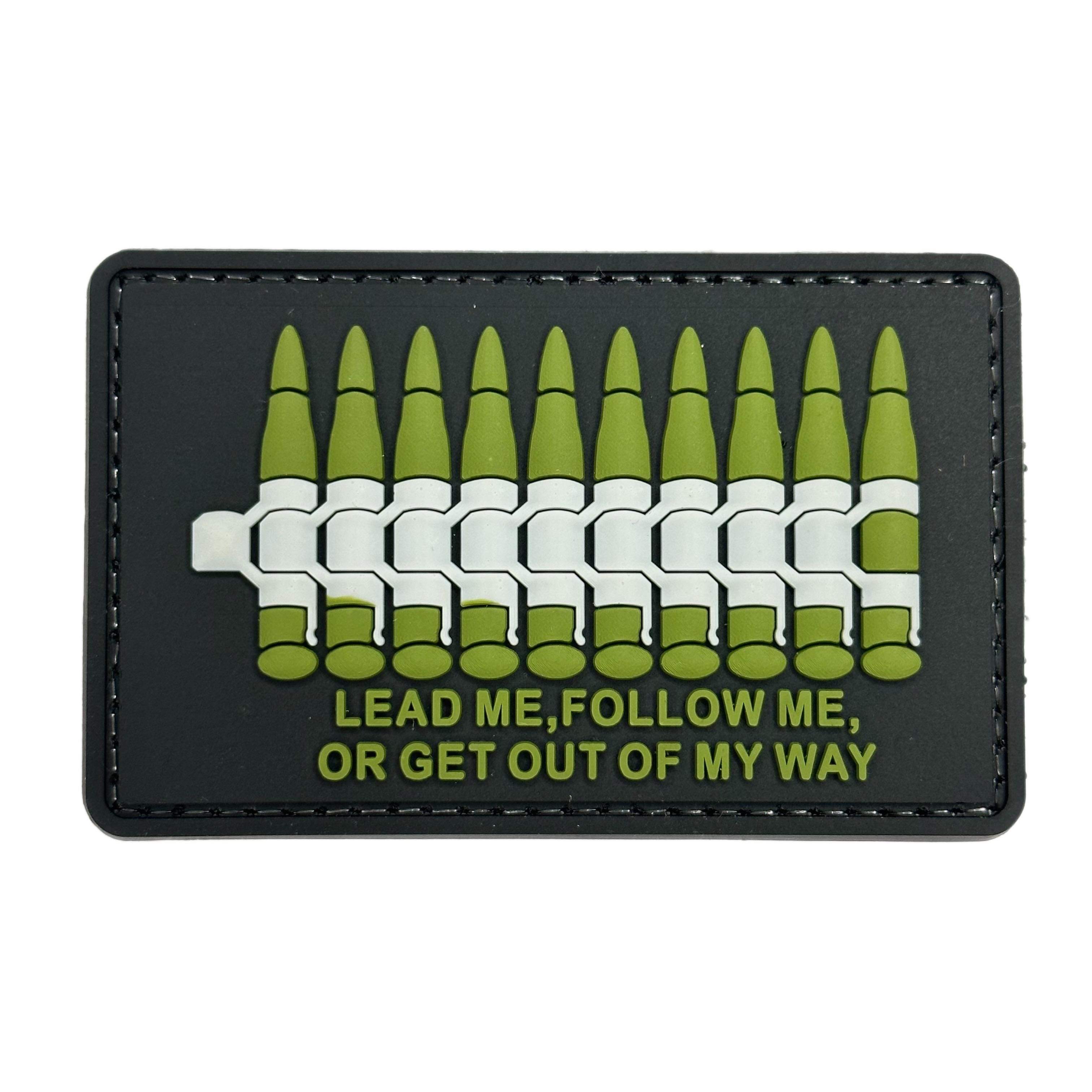 Rubber Patch - Lead me Follow Me or Get out of my Way