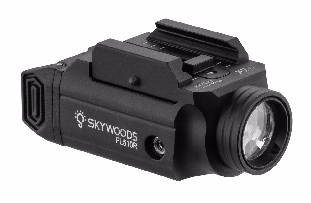 Skywoods - Tactical Pistol Light (510lu) + Red Laser (PL510R)