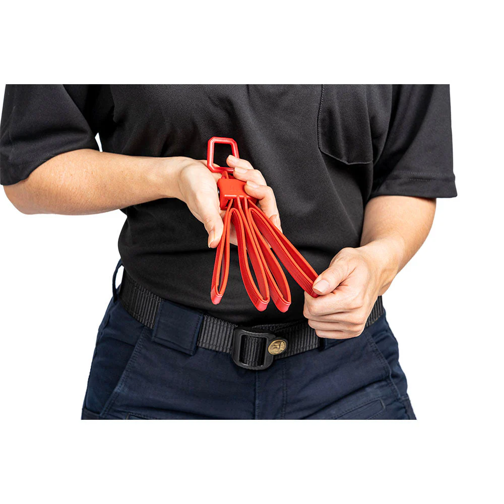 ASP - Tri-Fold Restraint Hand Cuff (Trainer) Red