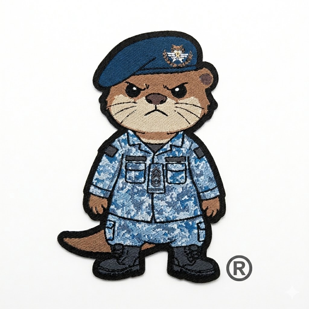 Woven Patch - Warrant Officer Dobhar-chú™ in SAF RSAF Uniform