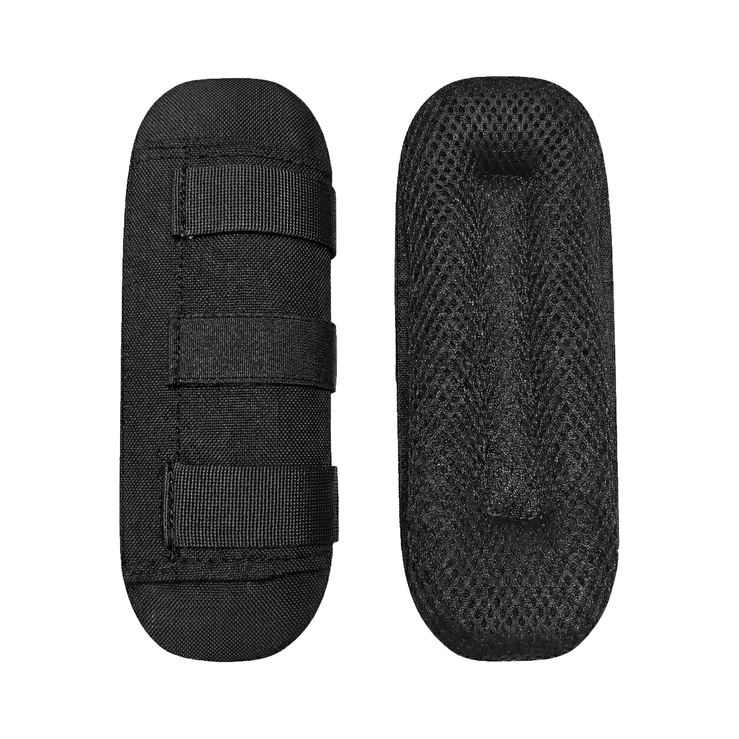 Black Stealth - Mesh Shoulder Padding (Pair)