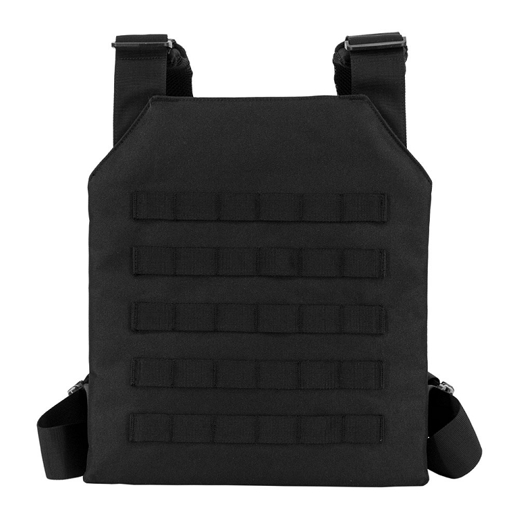 Black Stealth - Tactical Sentry Plate Carrier Vest