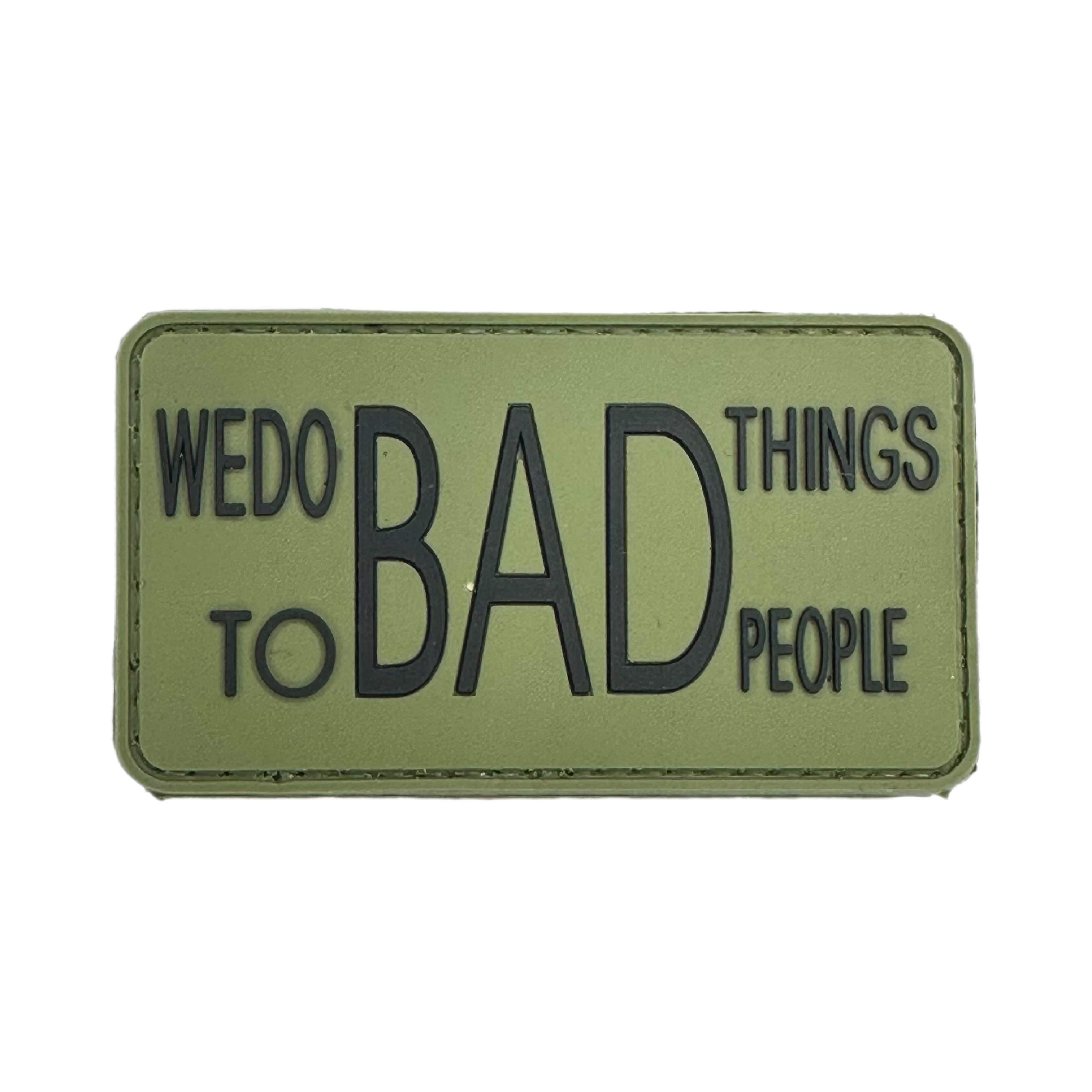 Rubber Patch - We do bad things to bad people