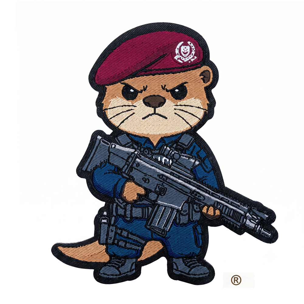 Woven Patch - Warrant Officer Dobhar-chú™ in SPF Special Operations Command (SOC) Uniform
