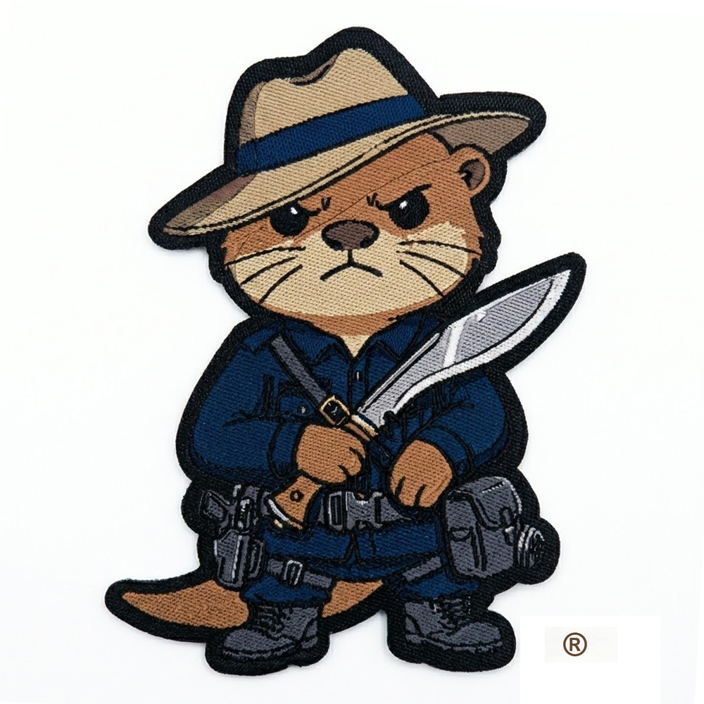 Woven Patch - Warrant Officer Dobhar-chú™ in SPF Gurkha Kukri