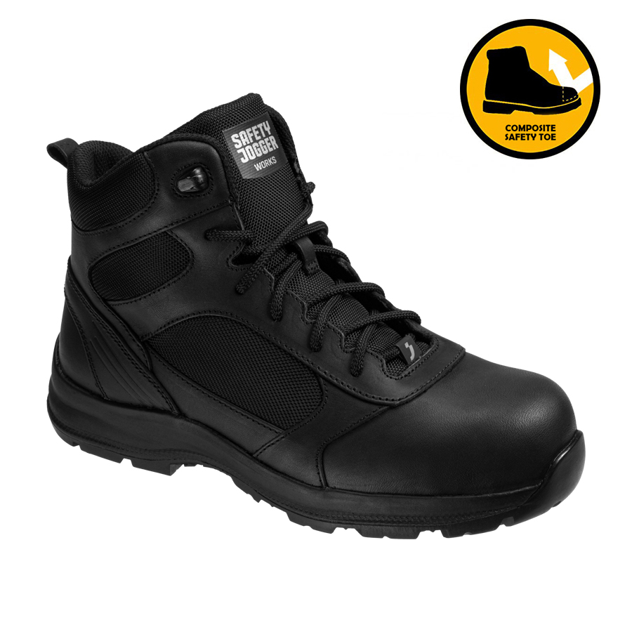 Safety Jogger - Dragon 6" Tactical Boots (Composite Toe)