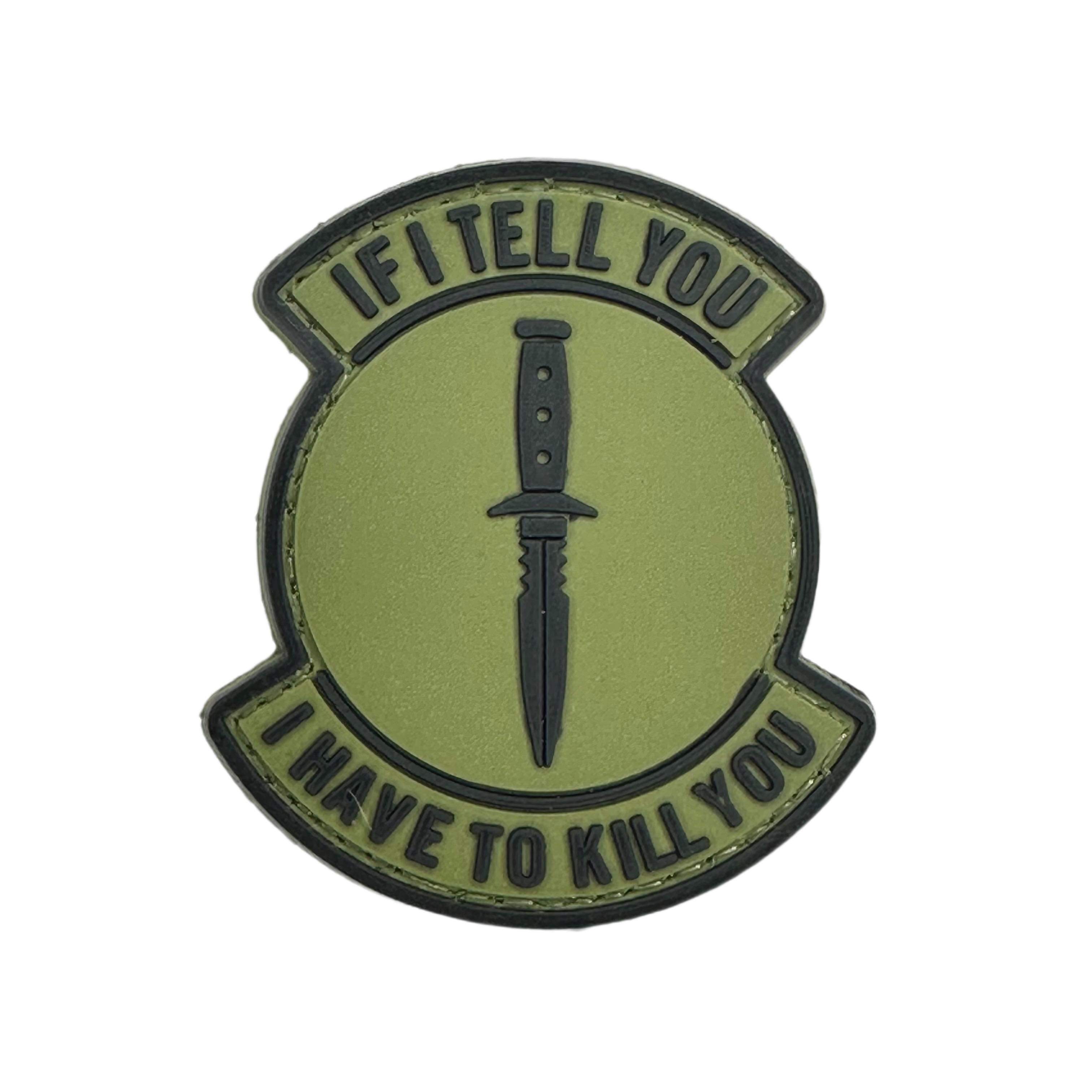 Rubber Patch - My Fravouite time is Quiet Time