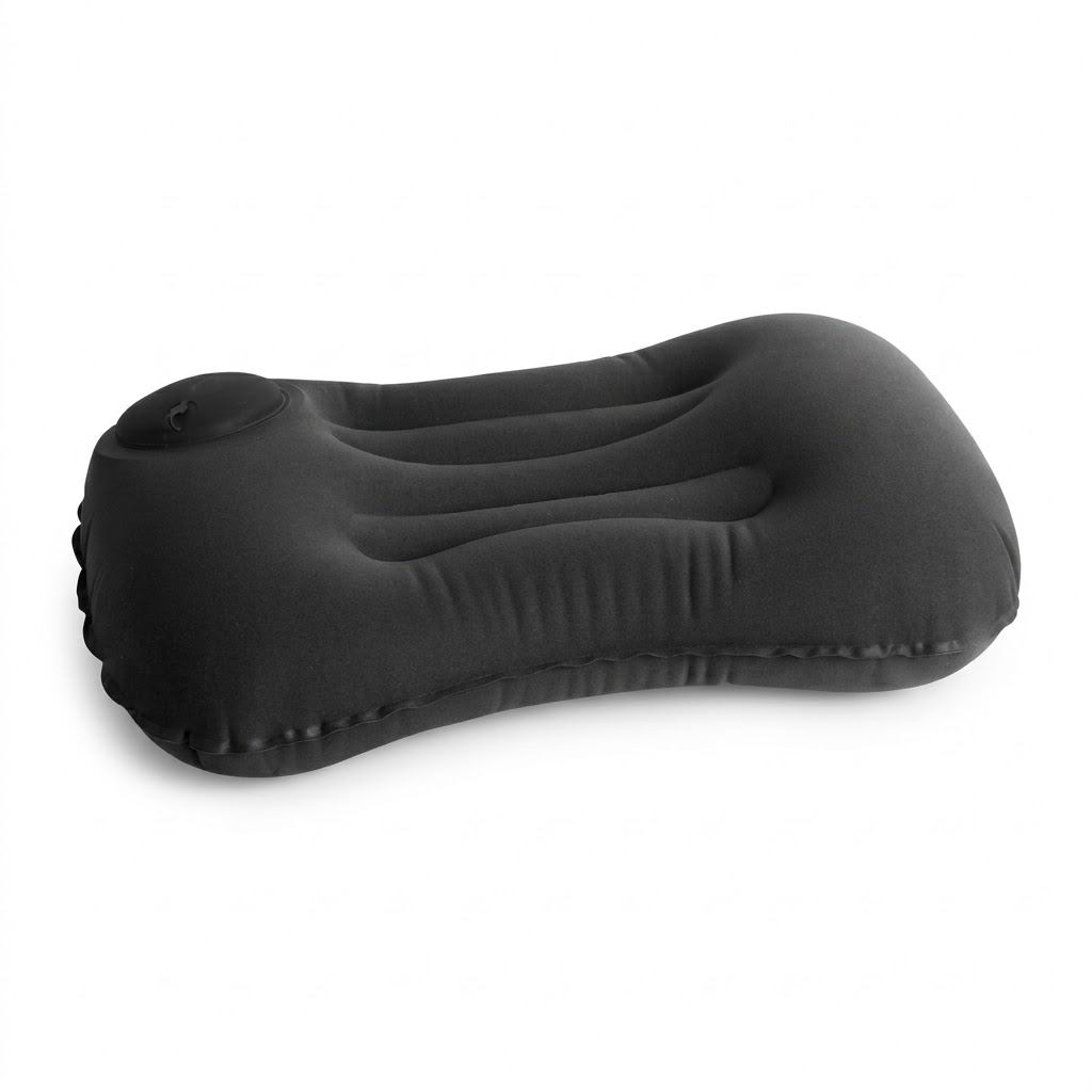 Black Stealth - Self Inflating Field Air Pillow