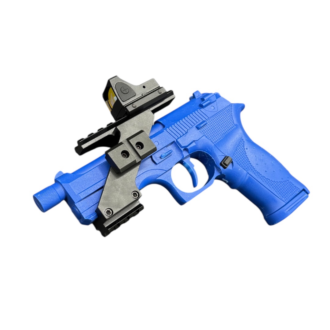 Pistol Rail Scope, Laser & Light Mounting System