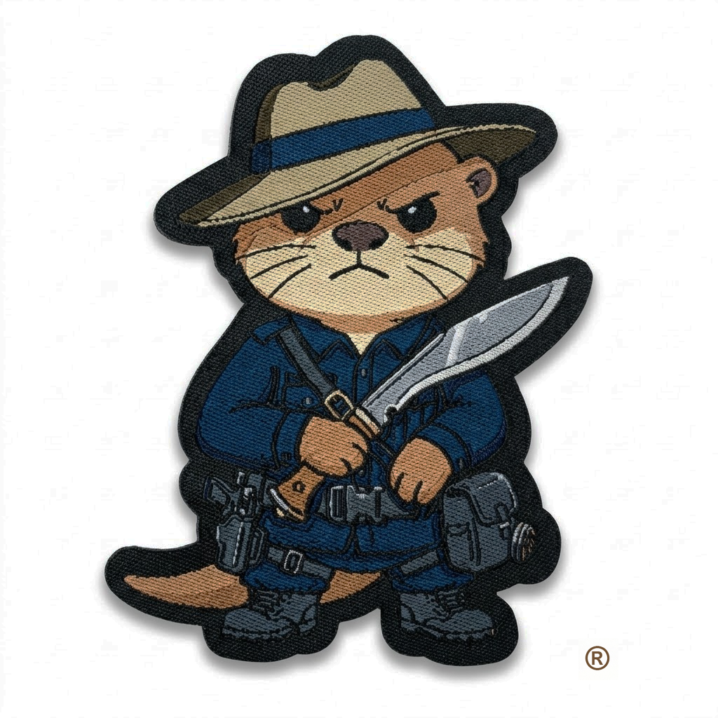 Woven Patch - Warrant Officer Dobhar-chú™ in SPF Gurkha Kukri