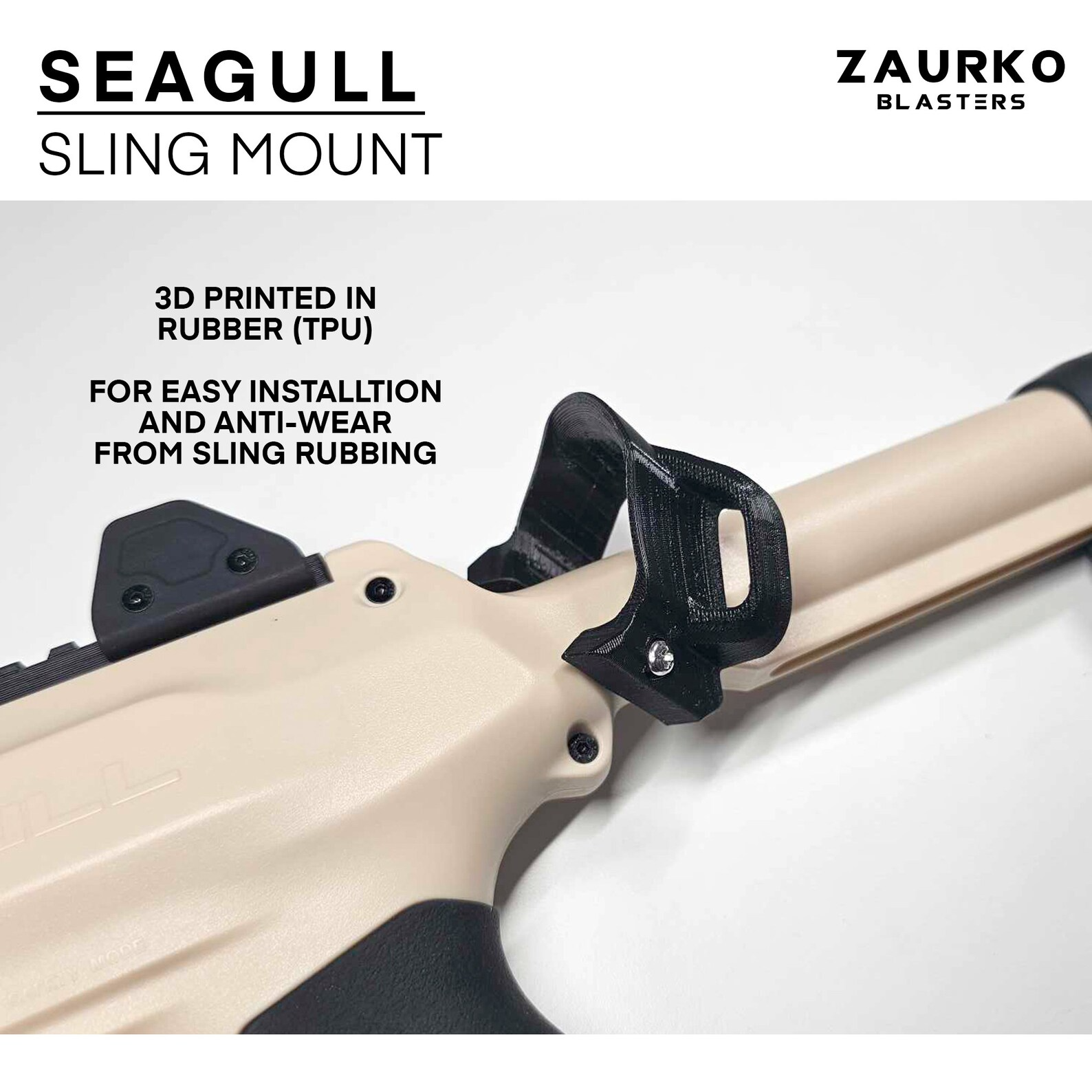 Zaurko Blasters - Seagull Sling Mount 