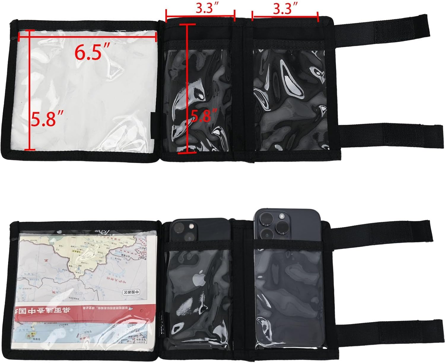Black Stealth - Tactical Arm Sleeve Map Case