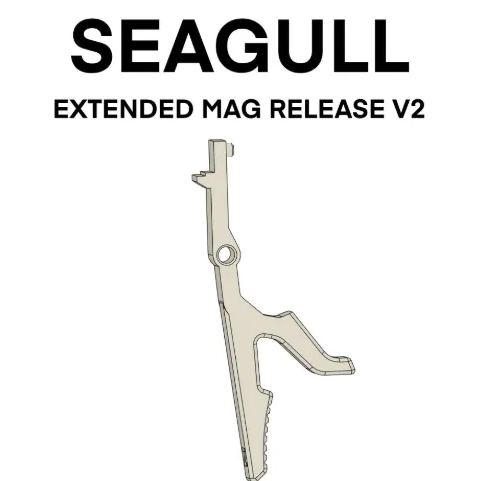 Zaurko Blasters - Seagull Extended Mag Release V2 (PETG)
