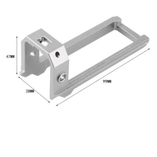 Worker Mod Alloy Modification Solid Final Stage Kit for Nerf N-Strike Elite Retaliator (A0713 Color Silver)