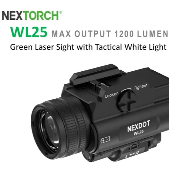 Nextorch - Green Laser Sight with Tactical White Light