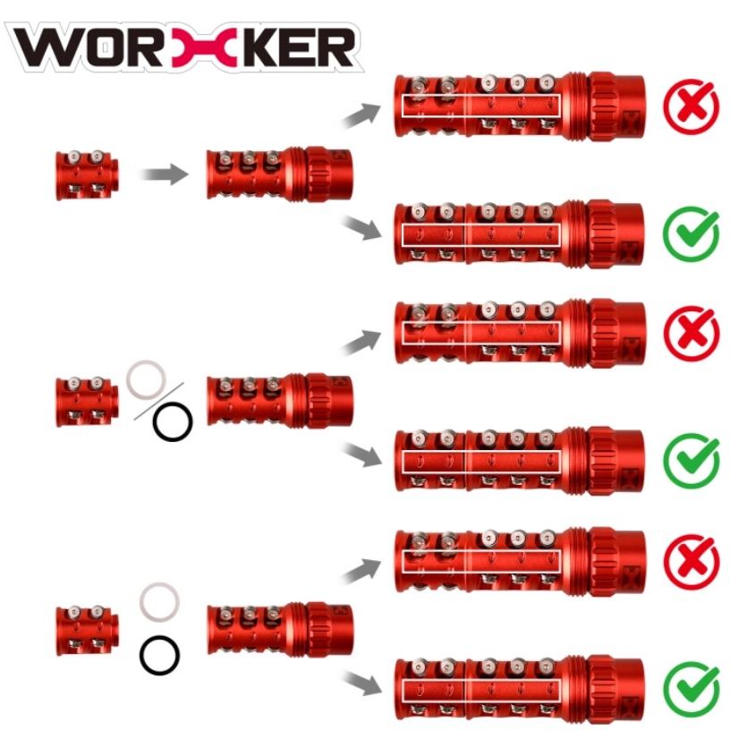 Worker adjustable BCAR Set 