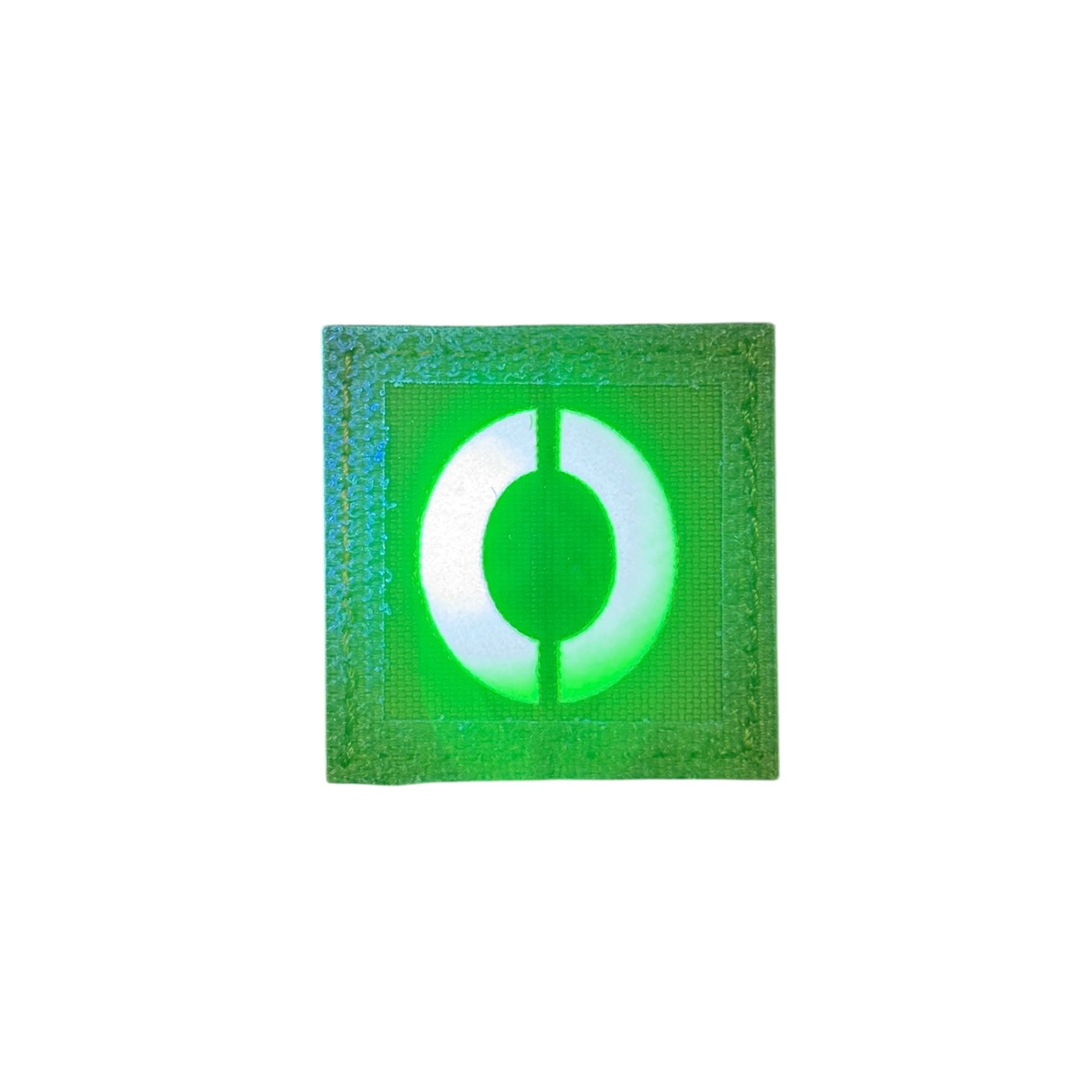 Black Stealth- Concealable Military Helmet Marker (Ranger Eye)