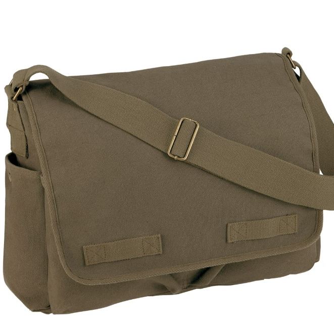 Rothco Classic Canvas Messenger Bag