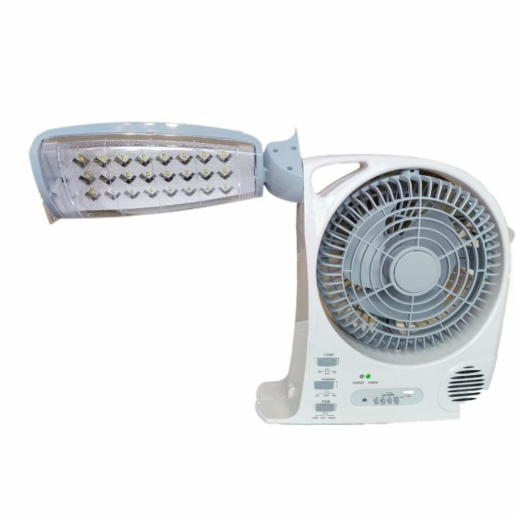 N283 6 IN 1 Rechargeable Fan with LED Lamp 