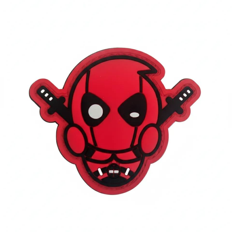 Rubber Patch -Mini Deadpool B2274