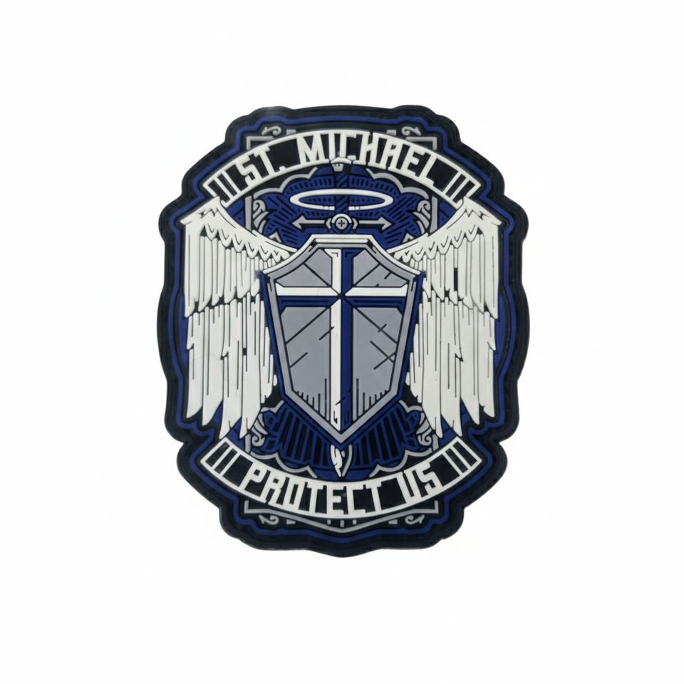 Rubber Patch - Saint Michael Protect Us