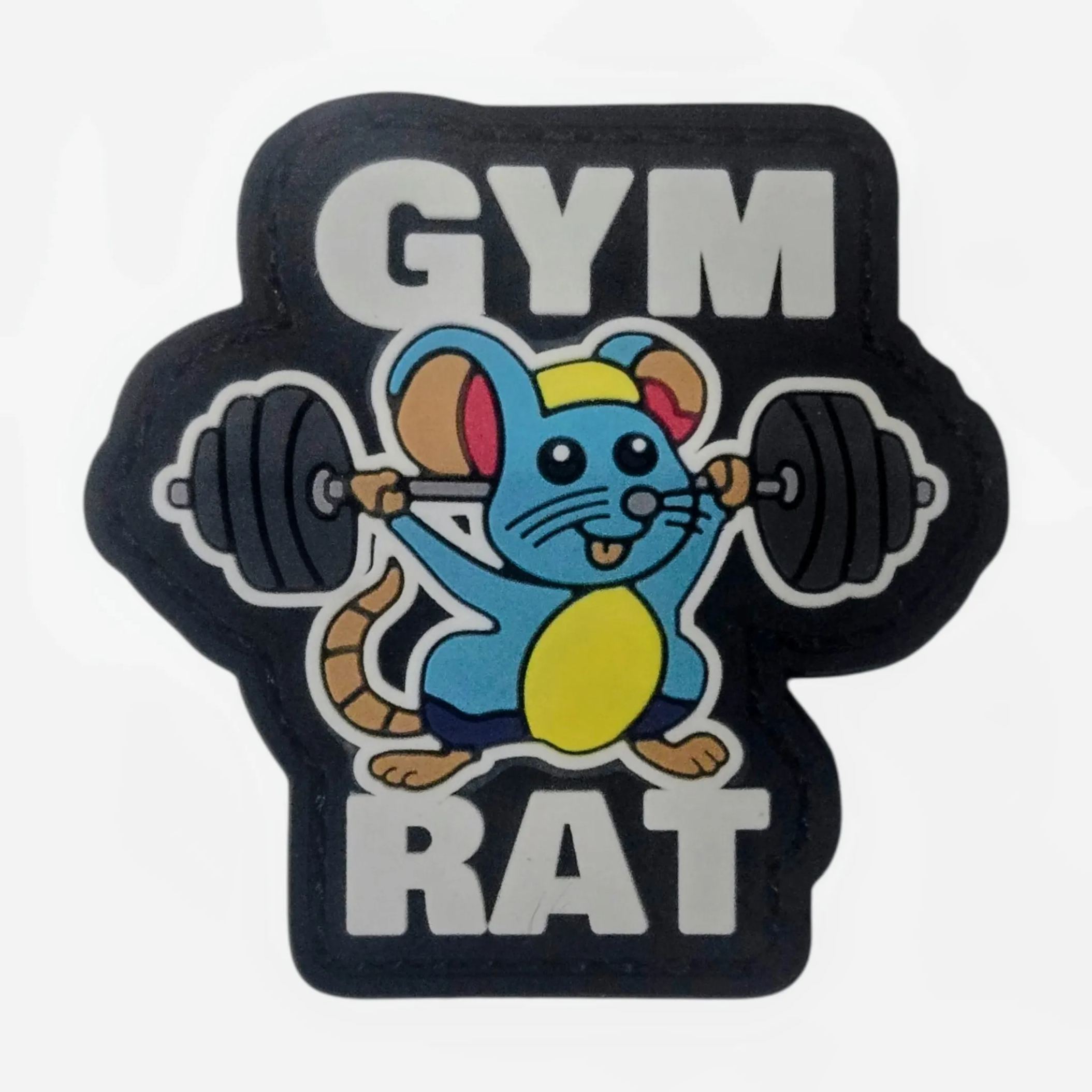 Rubber Patch- Gym Rat