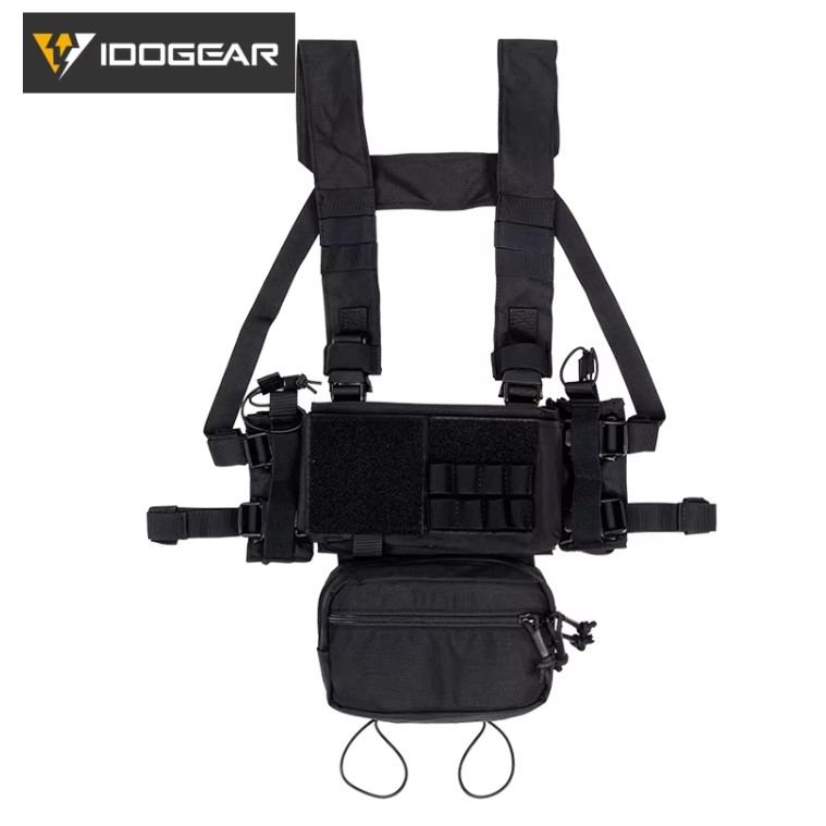 IDOGEAR - MK3 Molle Combat Chest Rig (Black)