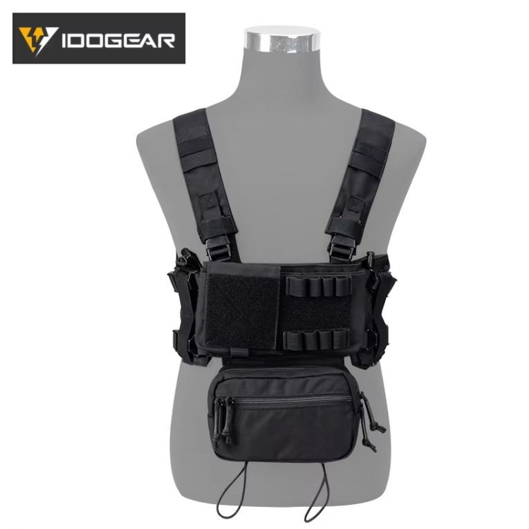 IDOGEAR - MK3 Molle Combat Chest Rig (Black)