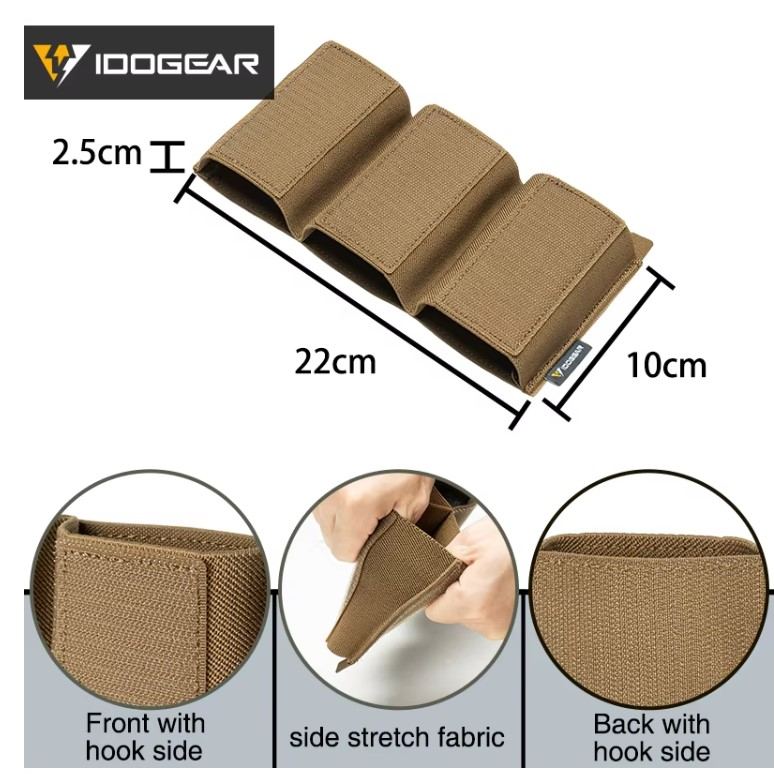 IDOGEAR - Elastic 5.56 Magazine Holder for MK3 / MK4