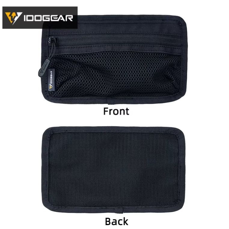 IDOGEAR - Mesh Pouch with Velcro Back