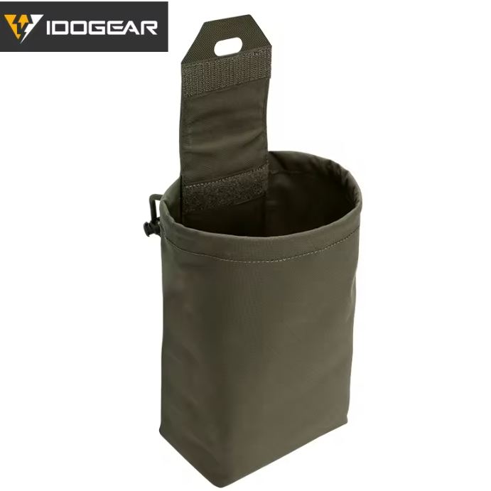 IDOGEAR - Laser Cut Molle Dump Pouch Black